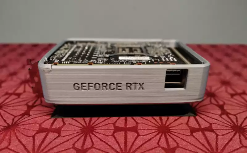 Nvidia didn't do it, so the redditor made an adorable mini RTX 3060 Founders Edition with a 3D printer.