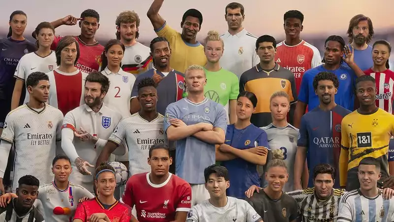 EA Sports FC unveils cover featuring a soccer player's face like you've never seen before.