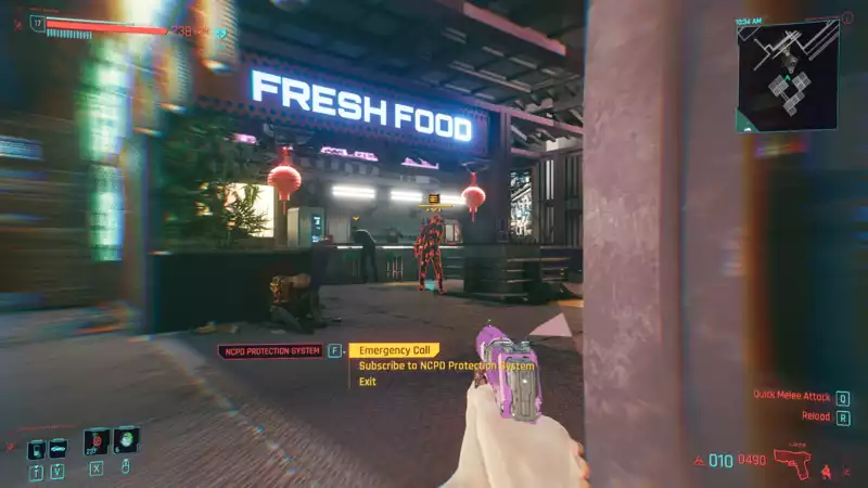 The "Cyberpunk 2077" mod allows you to bribe cops and hire them to smoke out your enemies.