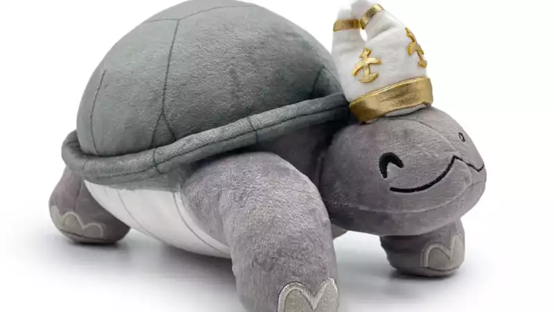 Elden Ring's turtle pope is now a stuffed animal.