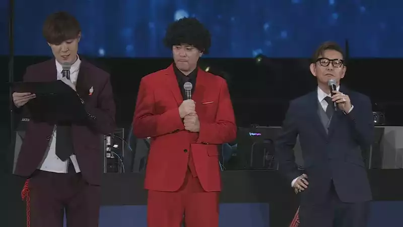 The biggest surprise of the Final Fantasy 14 Fan Festival was somehow the director in a suit.