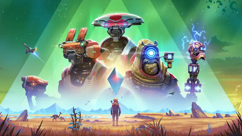 Sean Murray, lead on "No Man's Sky," celebrates a 1% improvement in Steam reviews.