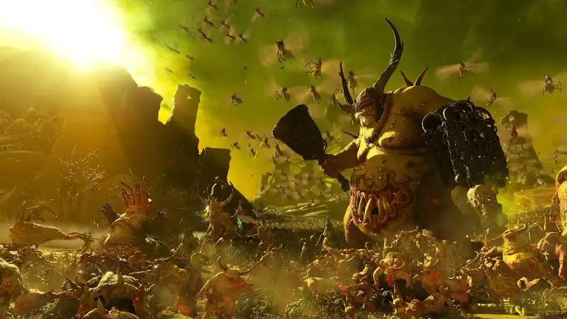 Each of the three parts of the upcoming "Thrones of Decay" DLC for Total War: Warhammer 3 will be distributed separately.