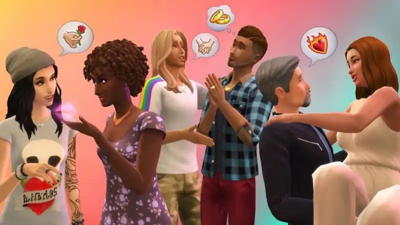 The new roadmap for the Sims 4 details the "Season of Love" with 2 build kits and a romantic extension