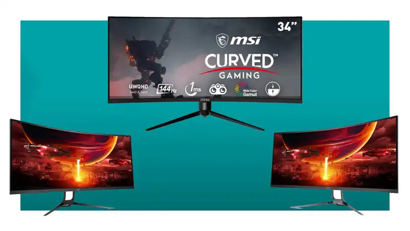 This MSI249 144Hz MSI beauty is just one of the 3 super cheap 34 inch ultra wide gaming monitors currently available for 1