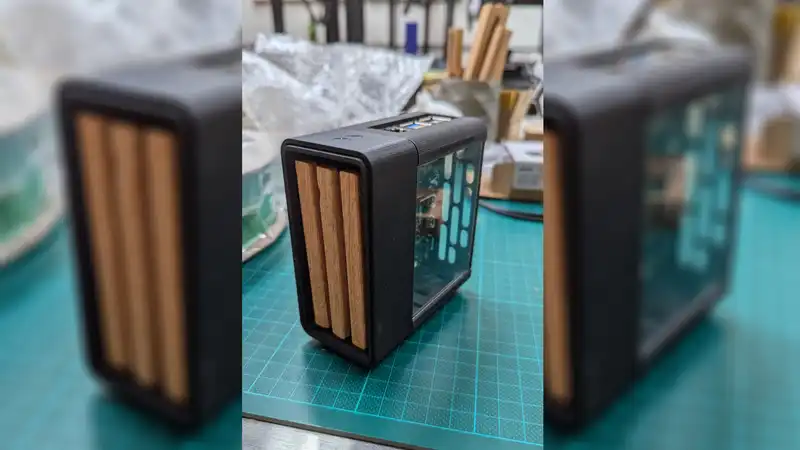 People are making mini Fractal Design cases for the Raspberry Pi.