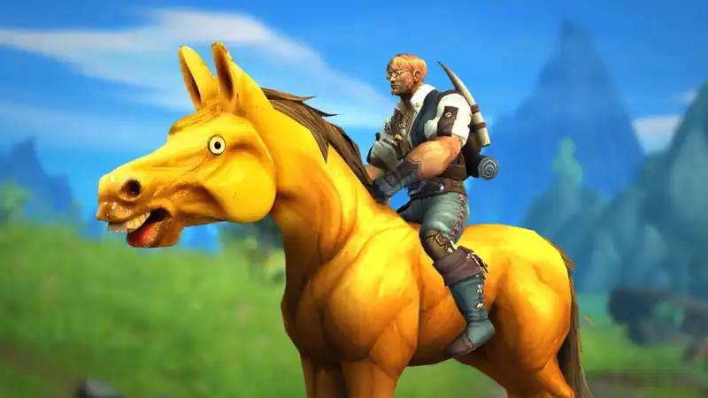 Several of the world's largest gaming companies have joined forces to show us all this truly awful horse.